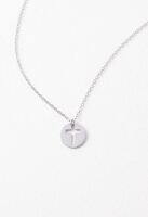 Carolyn Silver Cross Necklace