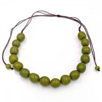 Tagua Kette Chicon, Grün