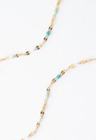 Punctuated Chain Necklace in Shades of Blue*