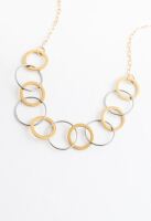 Perfectly Poised Mixed Metall Necklace