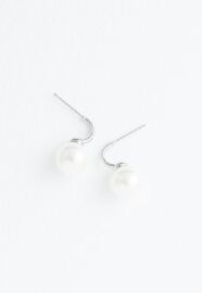 Impeccably pearled Earrings in Silver