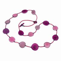 Tagua Kette Leilani, Pink