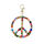 Kantha Peace Symbol Bag Clip