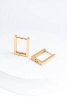 Huggie Earrings - Set / Squared, Celebrate, Brilliance, Golden Spike