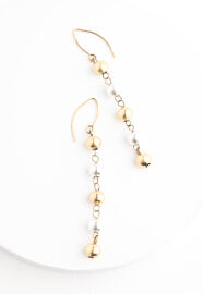 Fusion Two toned beaded Earrings