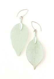 One-of-a-Kind Leaf in Moss Green
