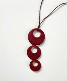 Tagua Kette Belli, Rot