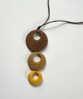 Tagua Necklace Yellow