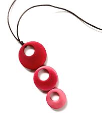 Tagua Kette Belli, Pink