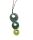 Tagua Necklace Belli, Green