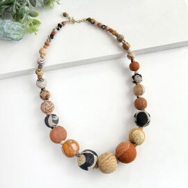 Kantha Desertscape Necklace