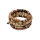 Kantha Desertscape Spiral Bracelet