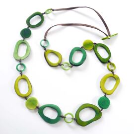 Tagua Kette, Kayuna Green