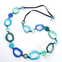 Tagua Kette, Kayuna Turquoise