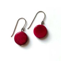 Tagua Earring Dottie