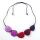 Tagua Kette Hosty Pink