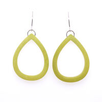 Tagua Earrings Calla Kiwi