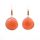 Tagua Earrings LEA Orange