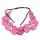 Tagua Kette Doble Pink