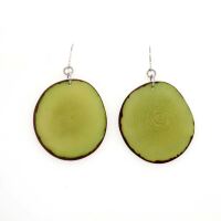 Tagua Earrings Hosty Kiwi