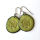 Tagua Earrings Laser Kiwi