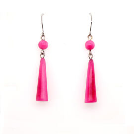 Tagua Ohrring Kelly Pink