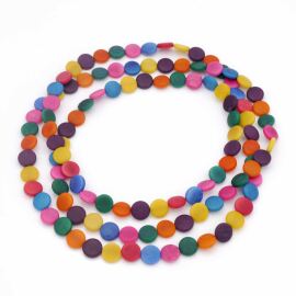 Tagua Kette Soto Bunt