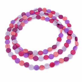 Tagua Kette Soto Lila