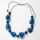 Tagua Kette Zara Indigo
