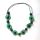 Tagua Kette Zara Petrol