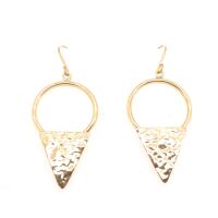 Earring Triangle Brass Sheet