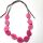 Tagua Kette Caro- Pink