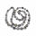 Seidenschmuck "Chip" Grau/Muster